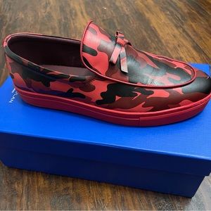 Marc-Nolan Odell red camo dress shoes size 13
